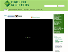 Tablet Screenshot of diamondpoint.org